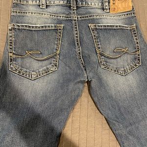 Mens Silver jeans